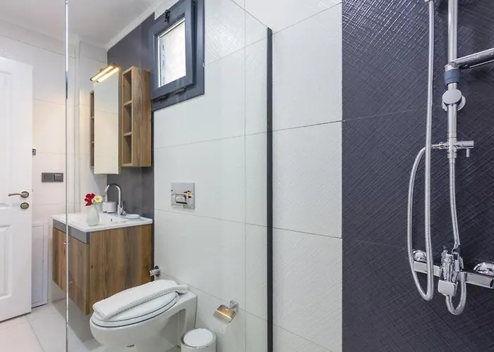 Private Luxury With Large Pool, Jacuzzi And Barbecue In Oeluedeniz